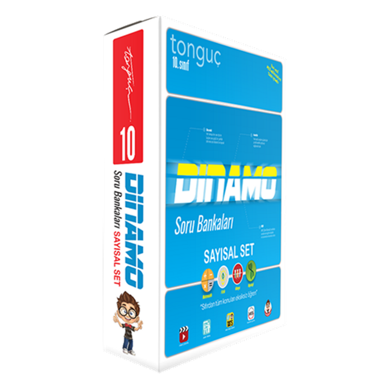 10. Sınıf Dinamo Soru Bankası Sayısal Set kitap kapağı