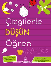 Çizgilerle Düşün Öğren kitap kapağı