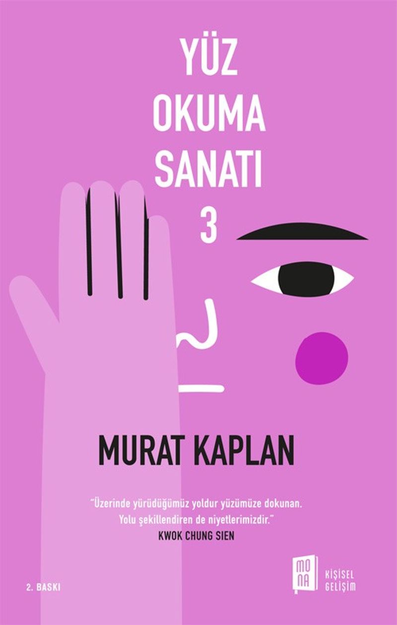 Yüz Okuma Sanatı 3 kitap kapağı