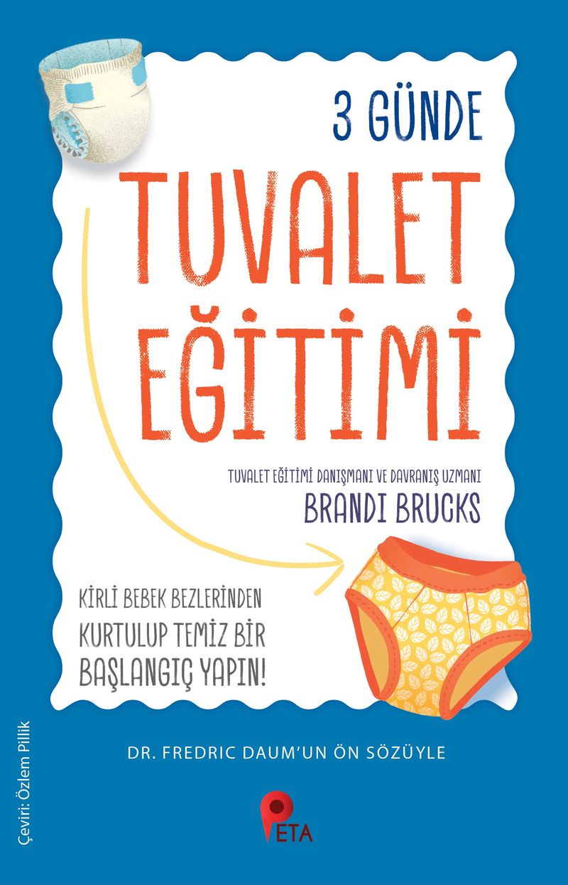 3 Günde Tuvalet Eğitimi kitap kapağı