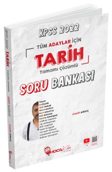 2022 KPSS Tarih Soru Bankası Çözümlü kitap kapağı