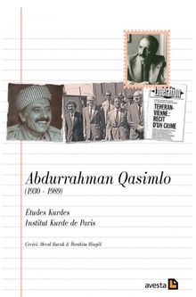 Abdurrahman Qasimlo (1930 - 1989) kitap kapağı