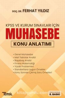 Kpss Ve Kurum Sınavları İçin Muhasebe Konu Anlatımı kitap kapağı