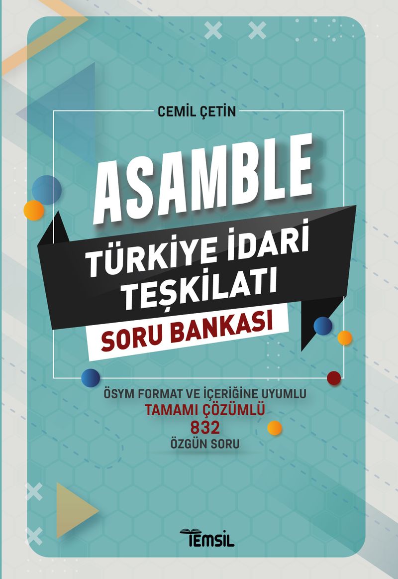 Asamble Türkiye İdari Teşkilatı Çözümlü Soru Bankası kitap kapağı