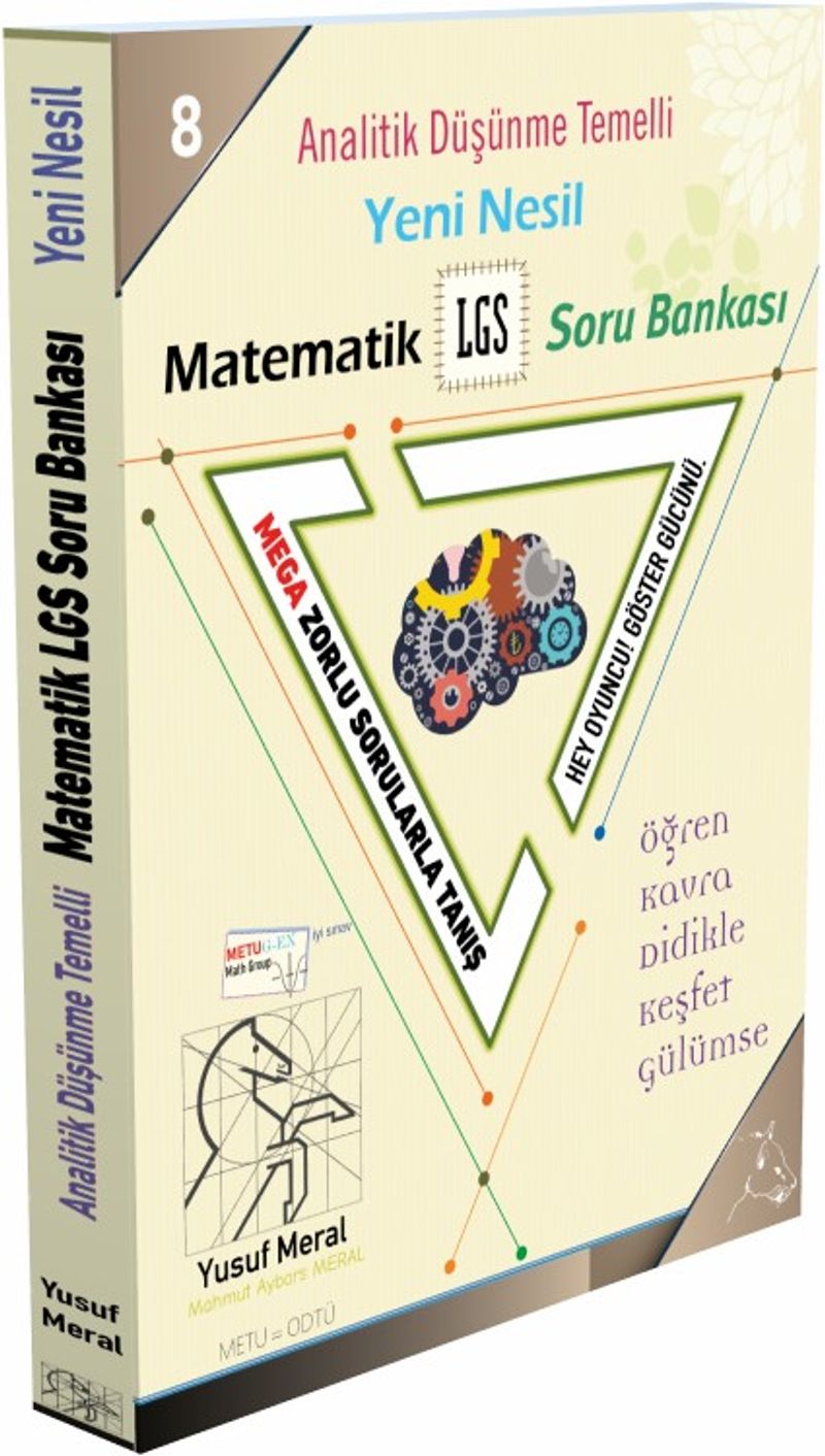 Analitik Düşünme Temelli Yeni Nesil Matematik LGS Soru Bankası kitap kapağı