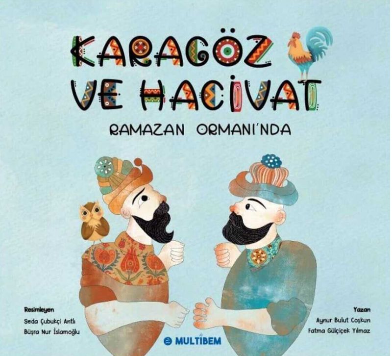 Karagöz ve Hacivat Ramazan Ormanı'nda kitap kapağı