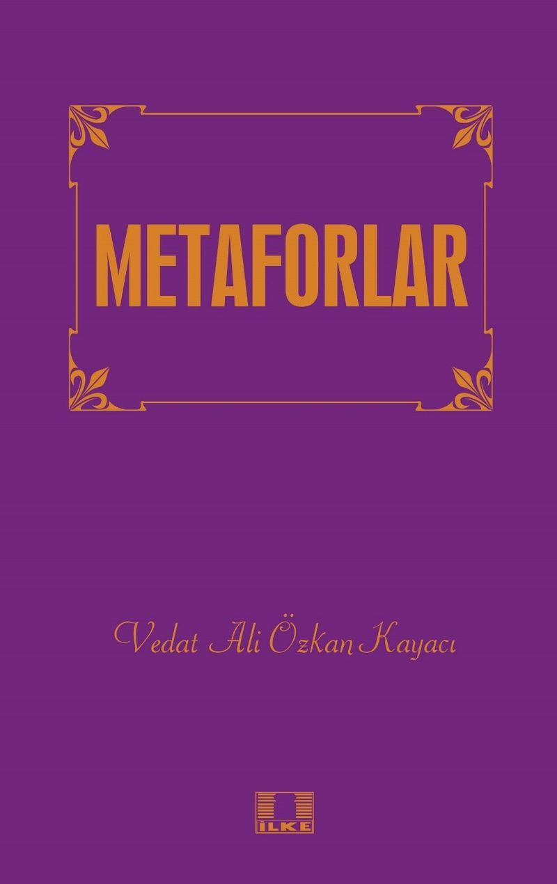 Metaforlar kitap kapağı