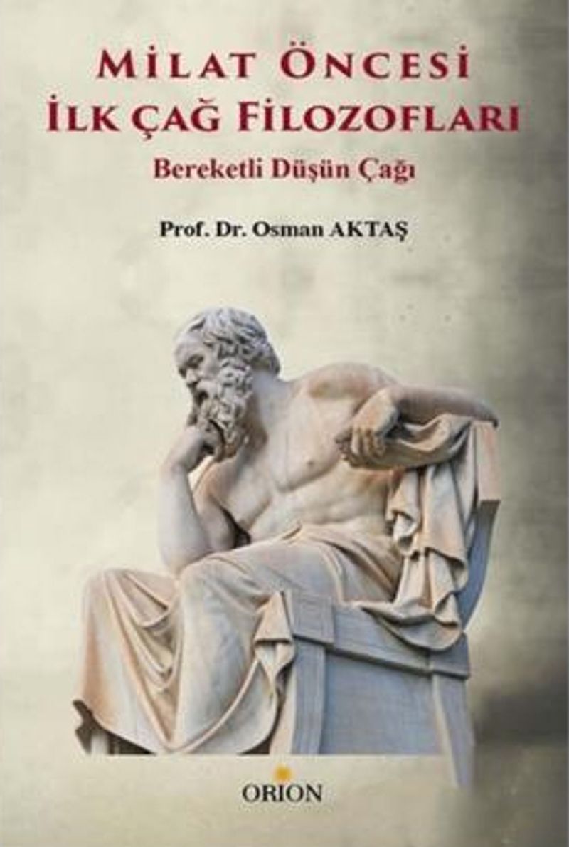 Milat Öncesi İlk Çağ Filozofları Bereketli Düşün Çağı kitap kapağı