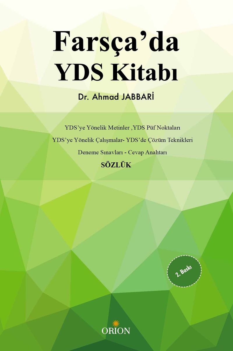 Farsça'da YDS Kitabı kitap kapağı