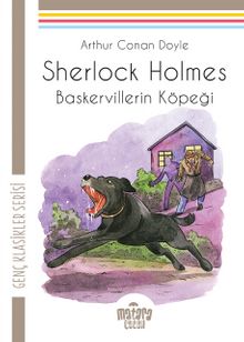 Sherlock Holmes / Baskervillerin Köpeği kitap kapağı