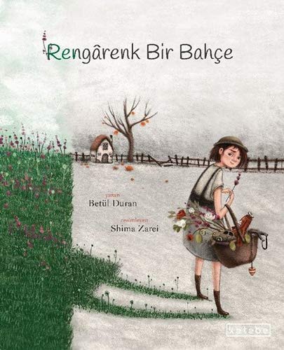 Rengarenk Bir Bahçe kitap kapağı