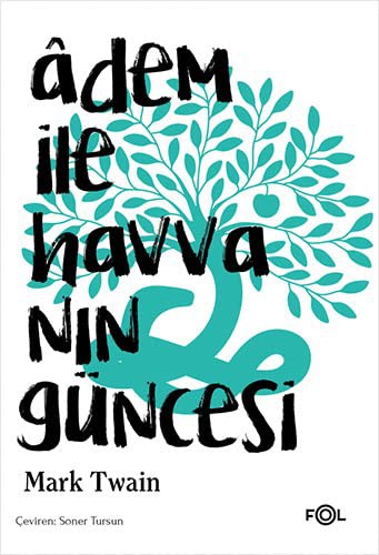 Adem ile Havva’nın Güncesi kitap kapağı