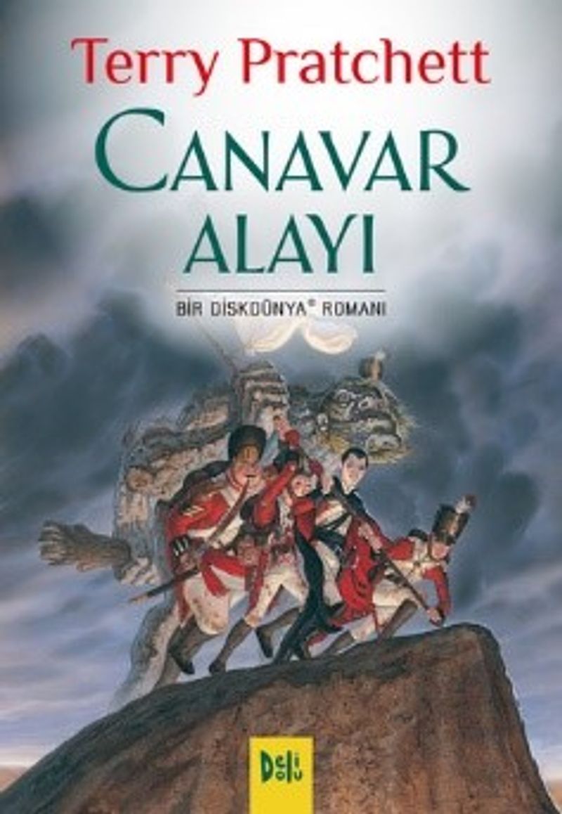 Canavar Alayı Diskdünya #31 kitap kapağı