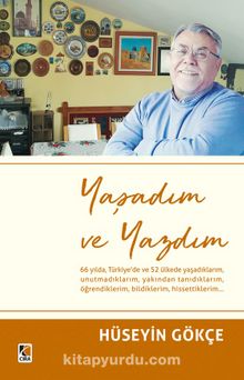Yaşadım ve Yazdım kitap kapağı