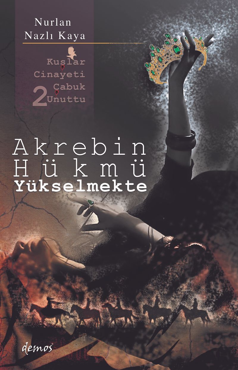 Akrebin Hükmü Yükselmekte / Kuşlar Cinayeti Çabuk Unuttu 2 kitap kapağı