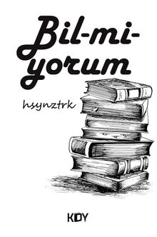 Bilmiyorum kitap kapağı