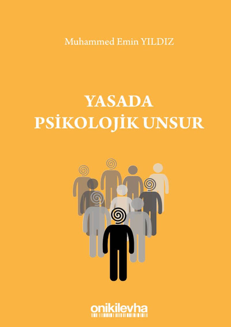 Yasada Psikolojik Unsur kitap kapağı