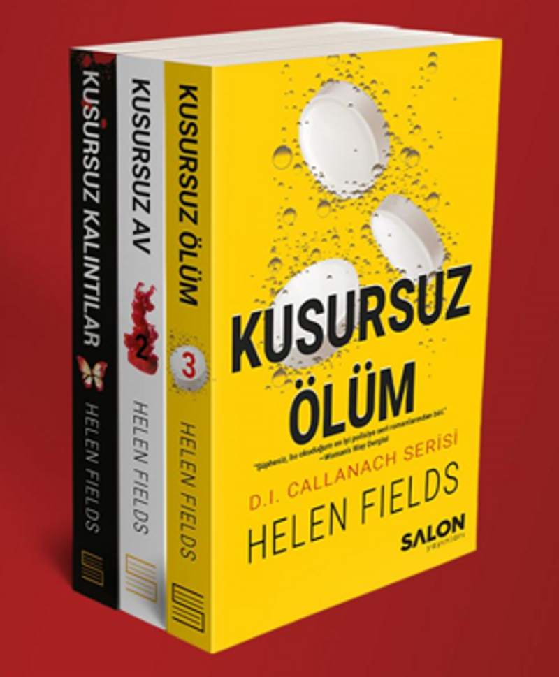 D.I.Callanach Serisi (3 kitap takım) kitap kapağı