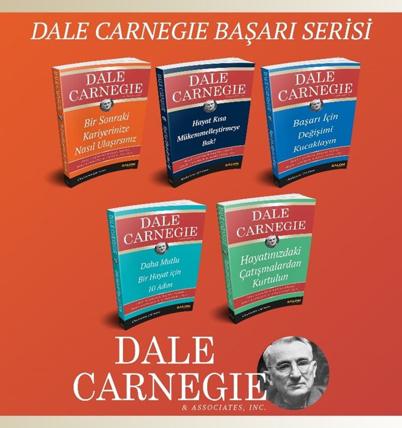 Dale Carnegie Başarı Serisi ( 5 Kitap Takım ) kitap kapağı