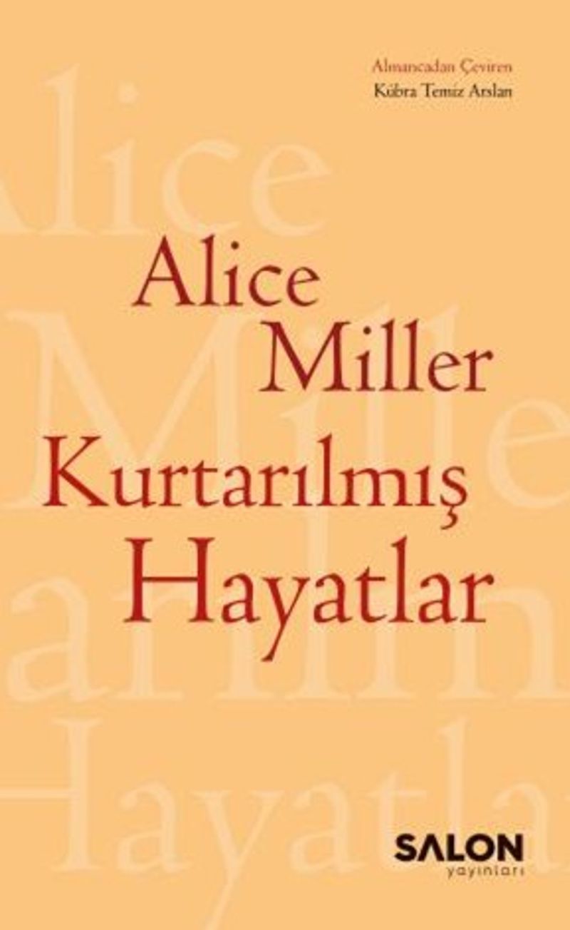 Kurtarılmış Hayatlar kitap kapağı