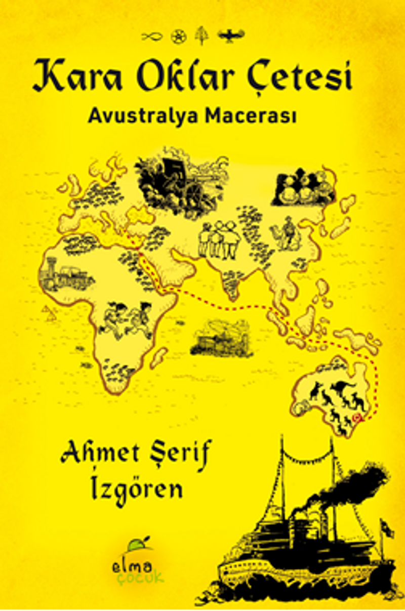 Kara Oklar Çetesi-Avustralya Macerası kitap kapağı