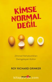 Kimse Normal Değil & Zihinsel Rahatsızlıkları Damgalayan Kültür kitap kapağı