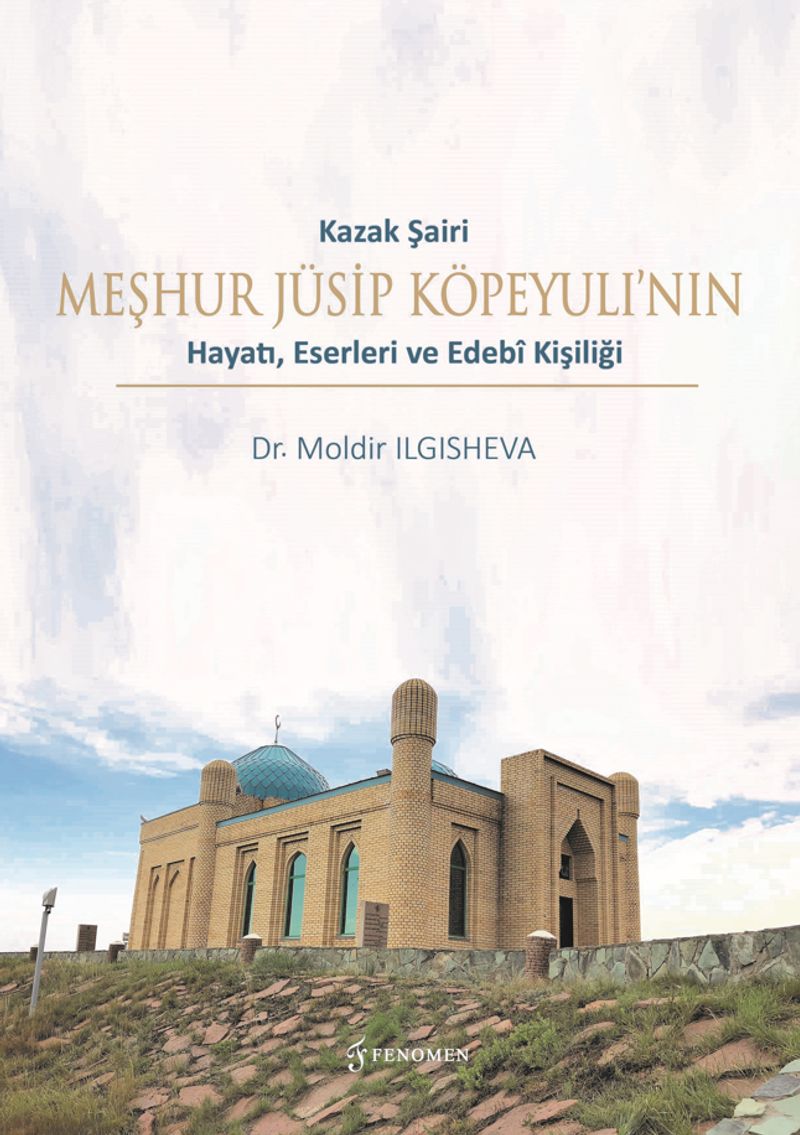 Kazak Şairi Meşhur Jüsip Köpeyulı'nın kitap kapağı