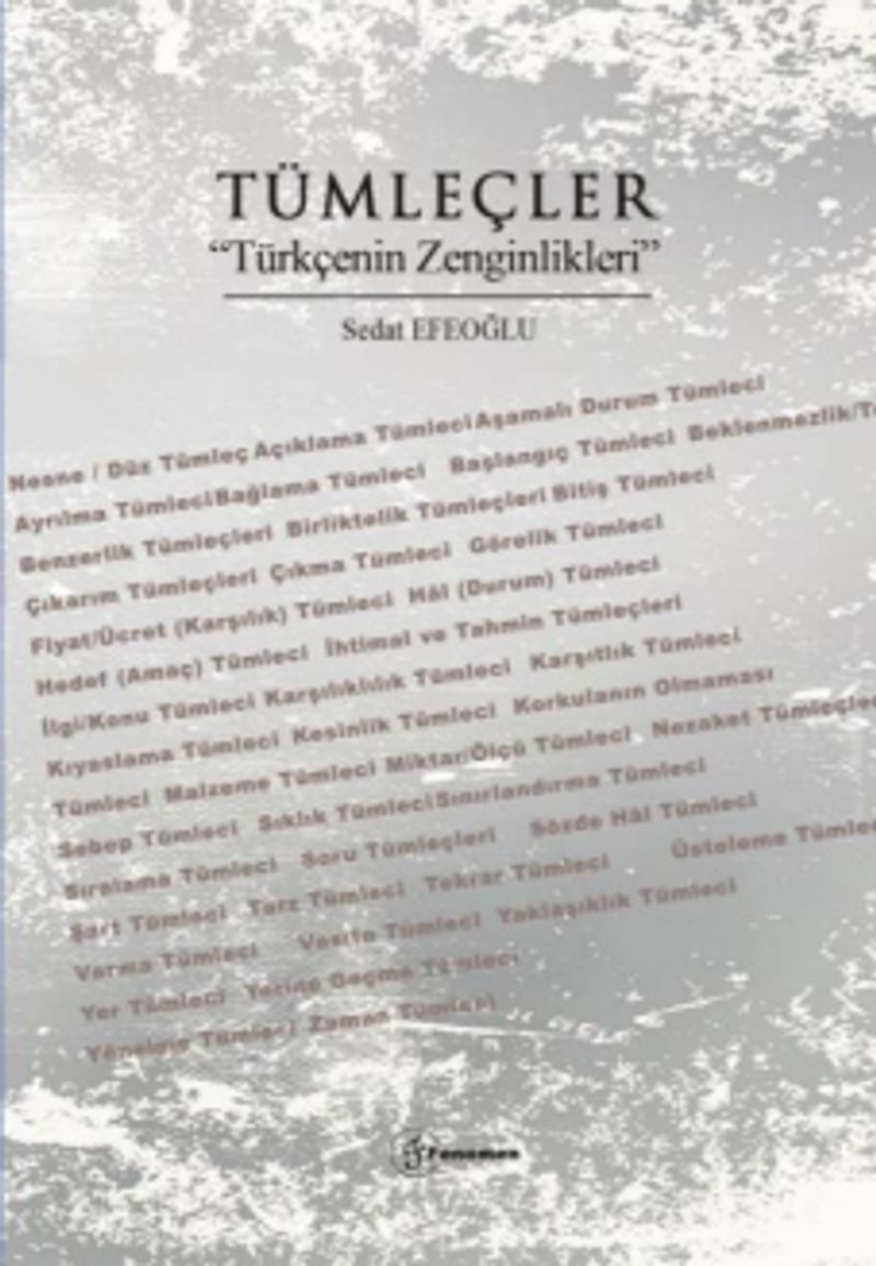 Tümleçler “Türkçenin Zenginlikleri” kitap kapağı