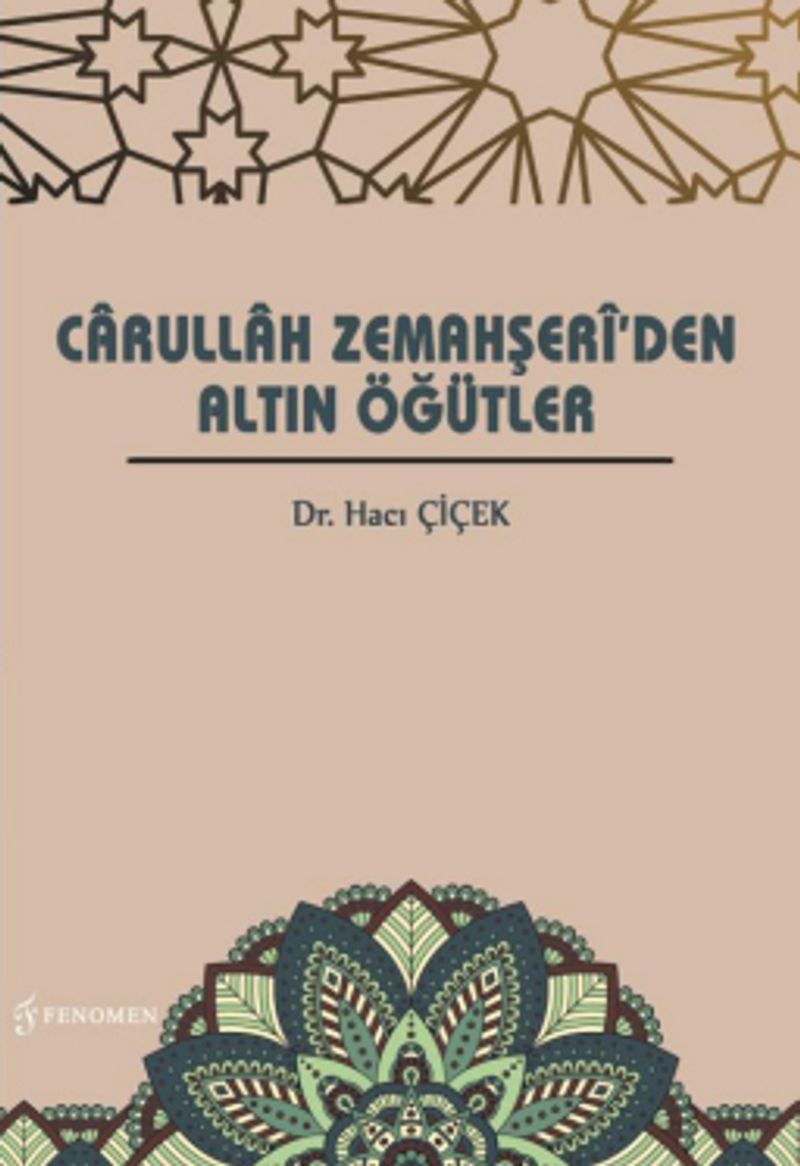 Carullah Zemahşerî'den Altın Öğütler kitap kapağı