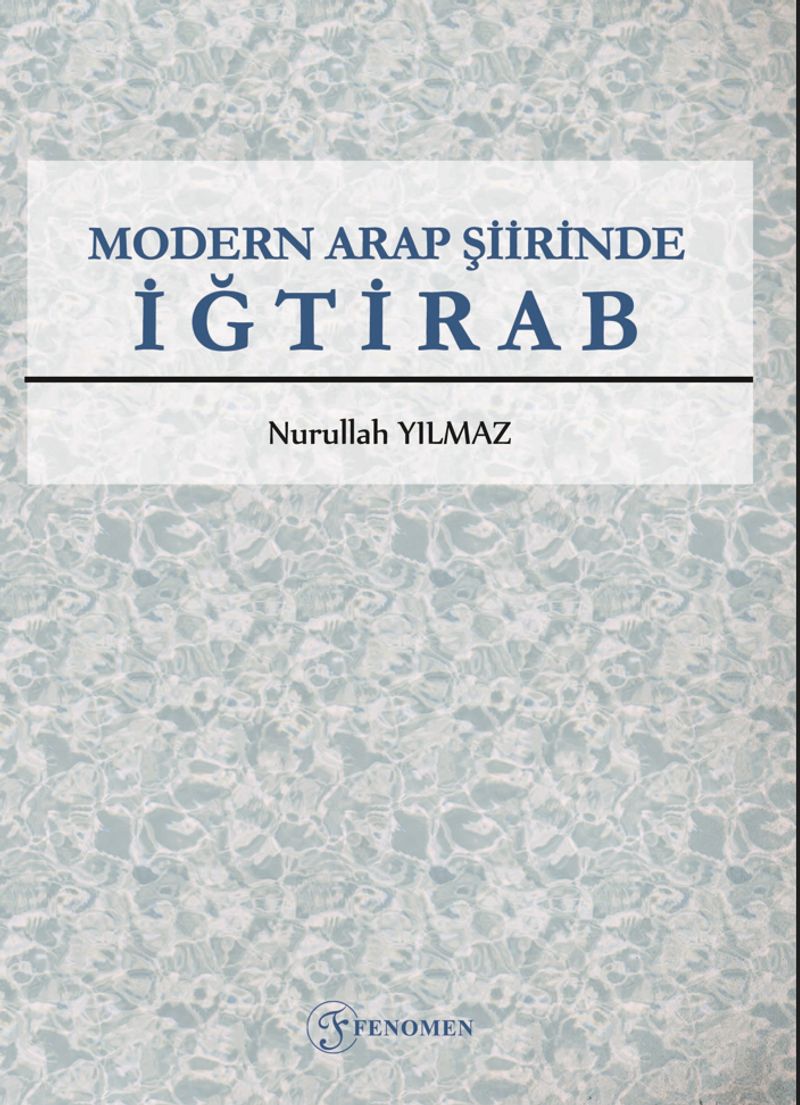 Modern Arap Şiirinde İğtirab kitap kapağı