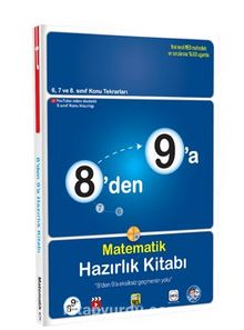 8´den 9´a Matematik Hazırlık Kitabı kitap kapağı