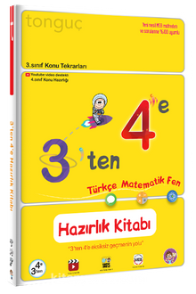 3'ten 4'e Hazırlık Kitabı kitap kapağı