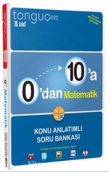 10. Sınıf 0’dan 10’a Matematik Konu Anlatımlı Soru Bankası kitap kapağı