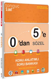 0'dan 5'e Sözel Konu Anlatımlı Soru Bankası kitap kapağı