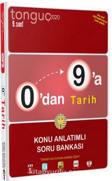9. Sınıf  0’dan 9’a Tarih Konu Anlatımlı Soru Bankası kitap kapağı