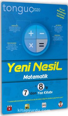 Yeni Nesil Matematik 7'den 8'e Yaz Kitabı kitap kapağı