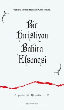 Bir Hıristiyan Bahira Efsanesi kitap kapağı