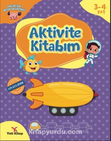 3-4 Yaş Aktivite Kitabı kitap kapağı