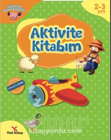 2-3 Yaş Aktivite Kitabı kitap kapağı