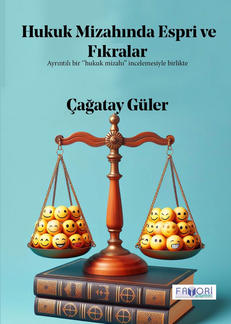 Hukuk Mizahında Espri ve Fıkralar kitap kapağı