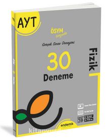 2022 AYT 30'lu Fizik Deneme Sınavı kitap kapağı