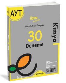 2022 AYT 30'lu Kimya Deneme Sınavı kitap kapağı