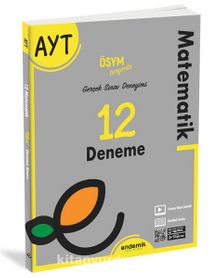 2022 AYT Matematik 12'li Deneme Sınavı kitap kapağı
