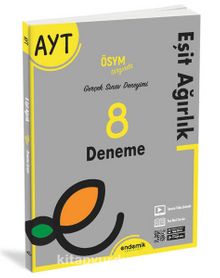 2022 AYT Eşit Ağırlık 8'li Deneme Sınavı kitap kapağı