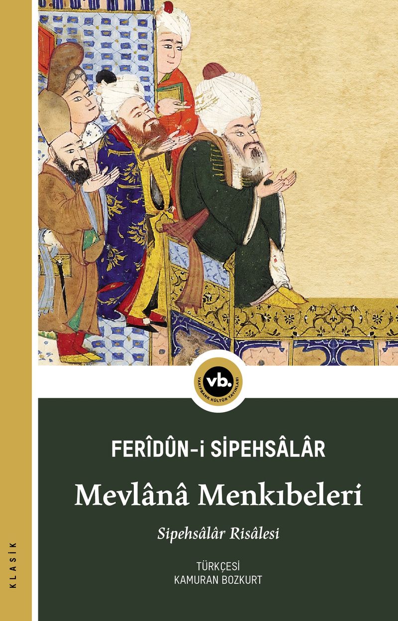 Mevlana Menkıbeleri Sipehsalar Risalesi kitap kapağı