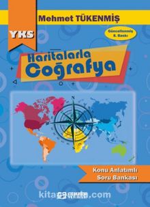 YKS Haritalarla Coğrafya kitap kapağı
