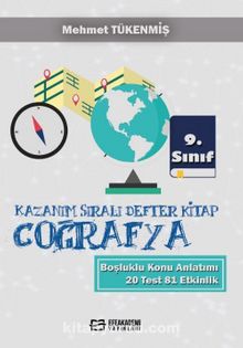 9. Sınıf Coğrafya Kazanım Sıralı Defter Kitap kitap kapağı