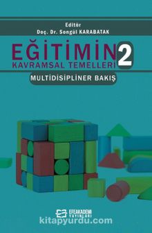 Eğitimin Kavramsal Temelleri 2 kitap kapağı