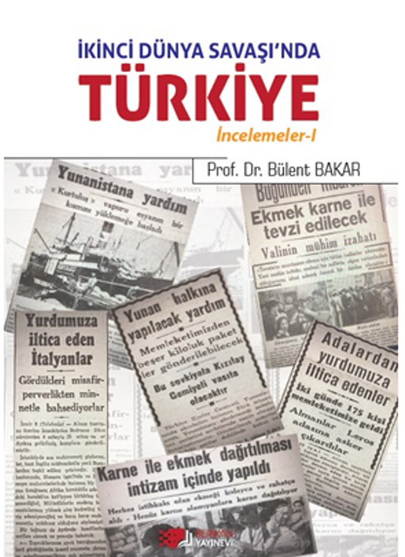 İkinci Dünya Savaşı'nda Türkiye kitap kapağı