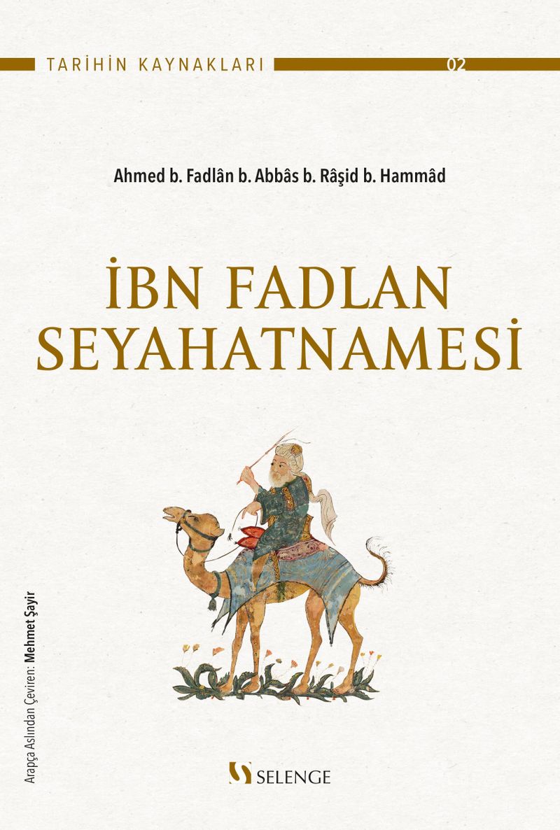 İbn Fadlan Seyahatnamesi kitap kapağı